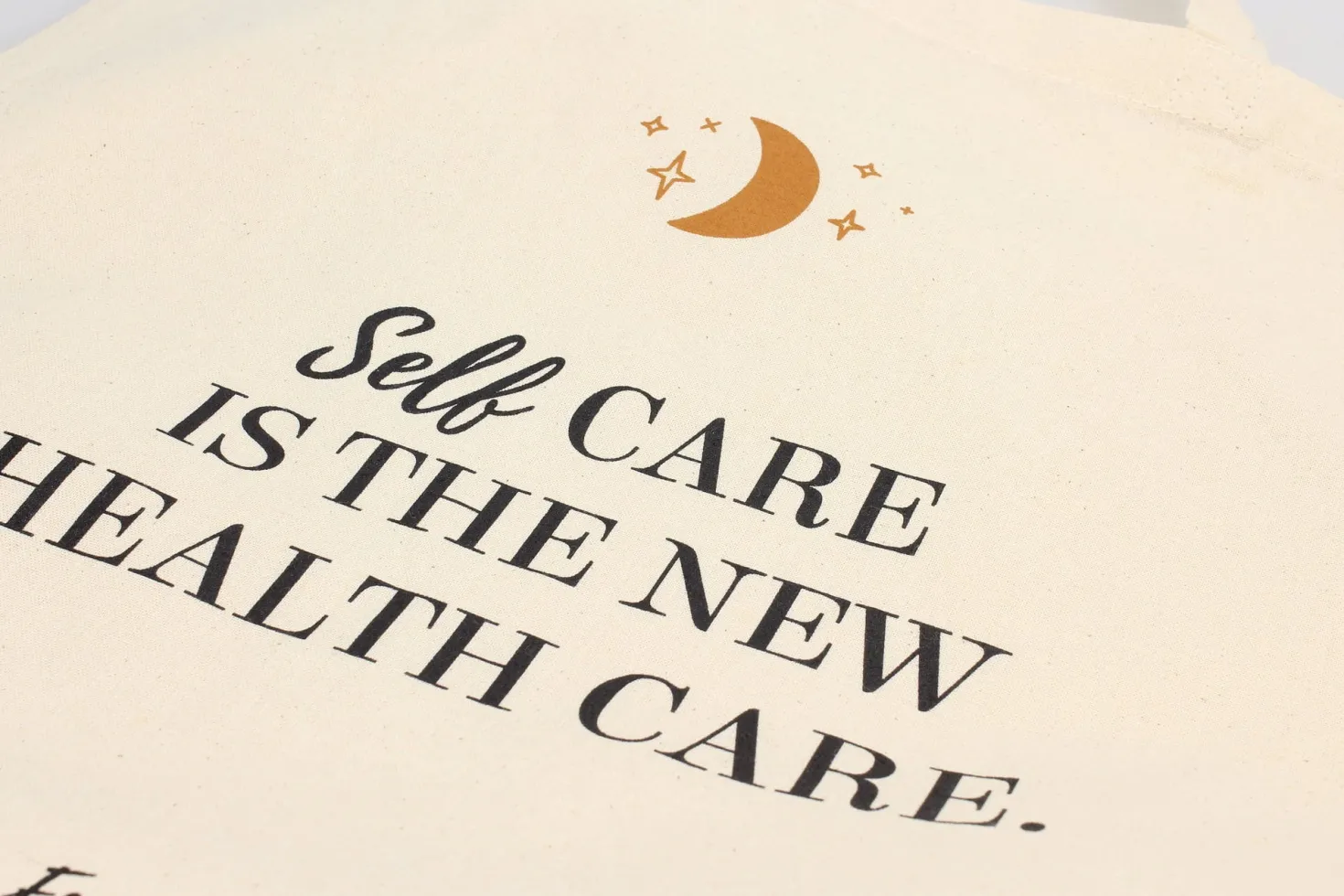 Borsa in Cotone "Self Care"