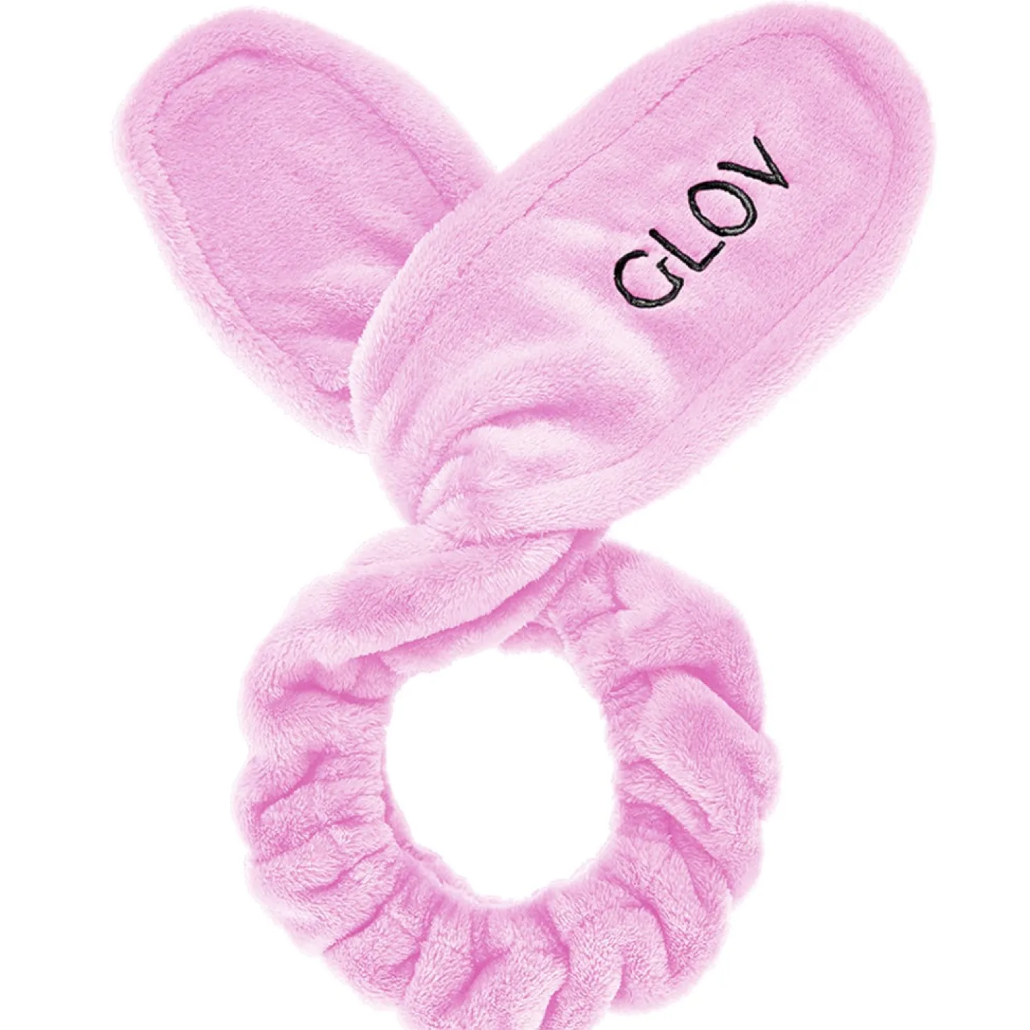 Bunny Ears Headband - 2in1 Hair Protecting Headband & Hair Tie, Pink