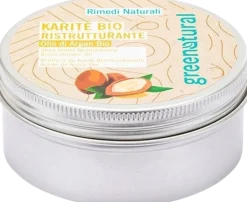 Burro di Karitè Bio con Olio di Argan Bio Ristrutturante, 100 ml