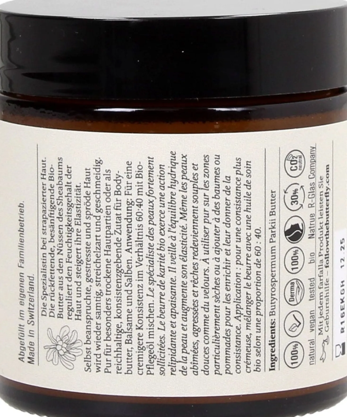 Burro di Karitè Biologico, 100 ml