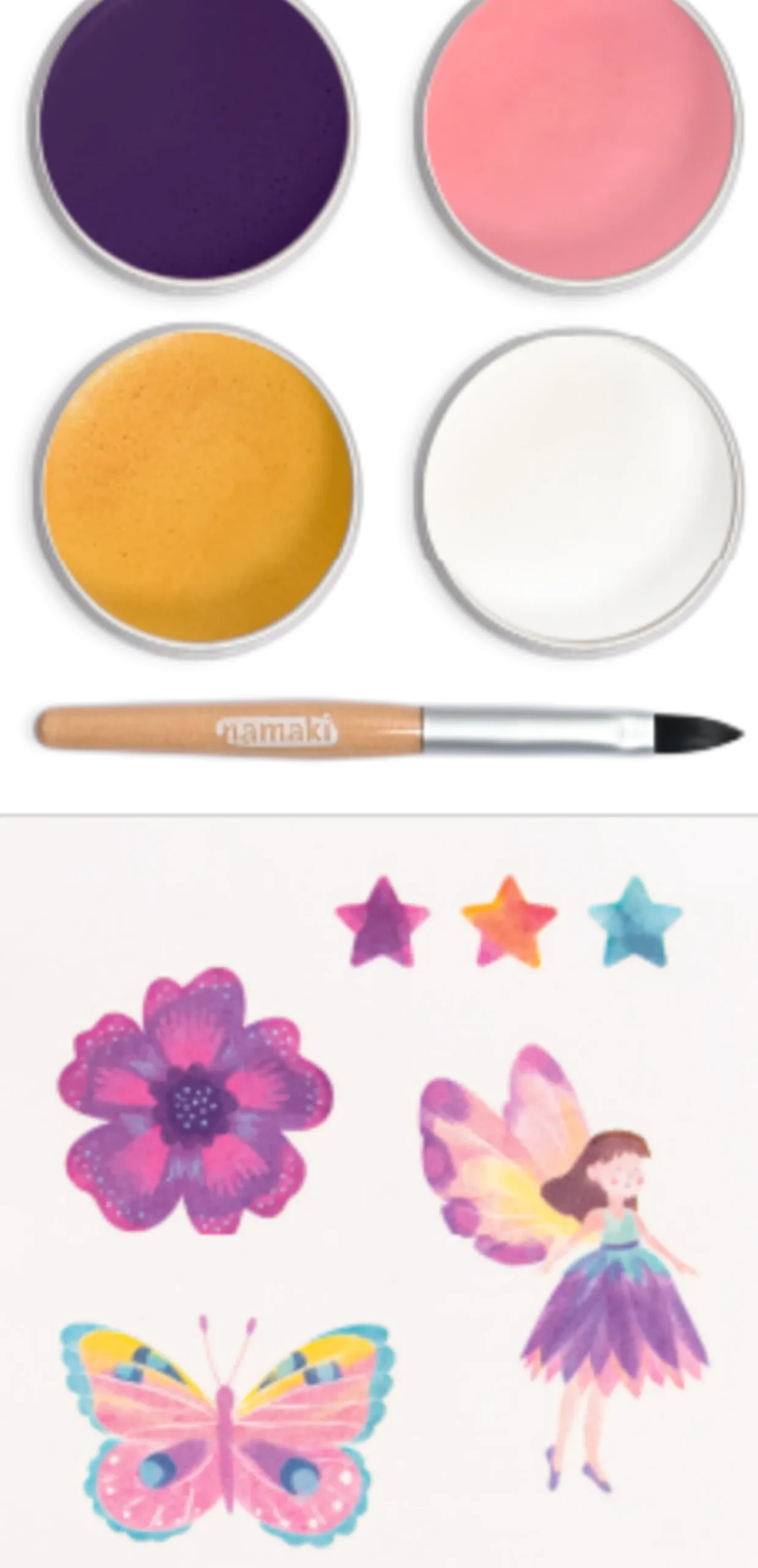 Butterfly Face Painting Kit, 24 g