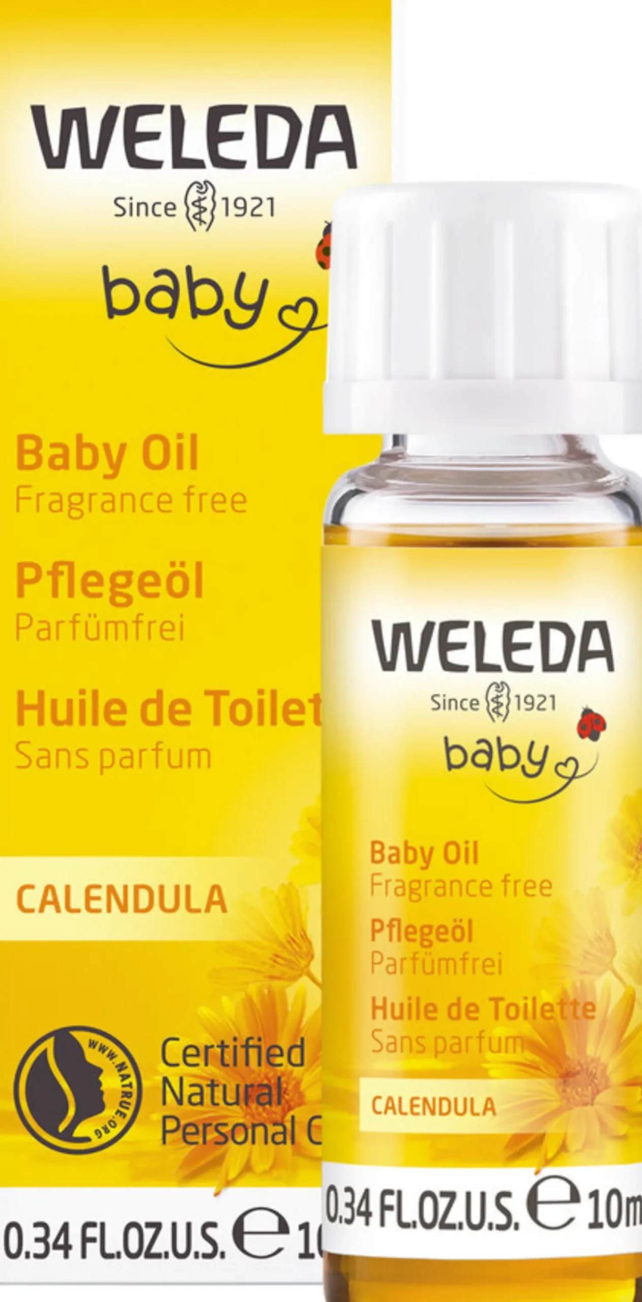 Calendula - Olio senza Profumo, 10 ml