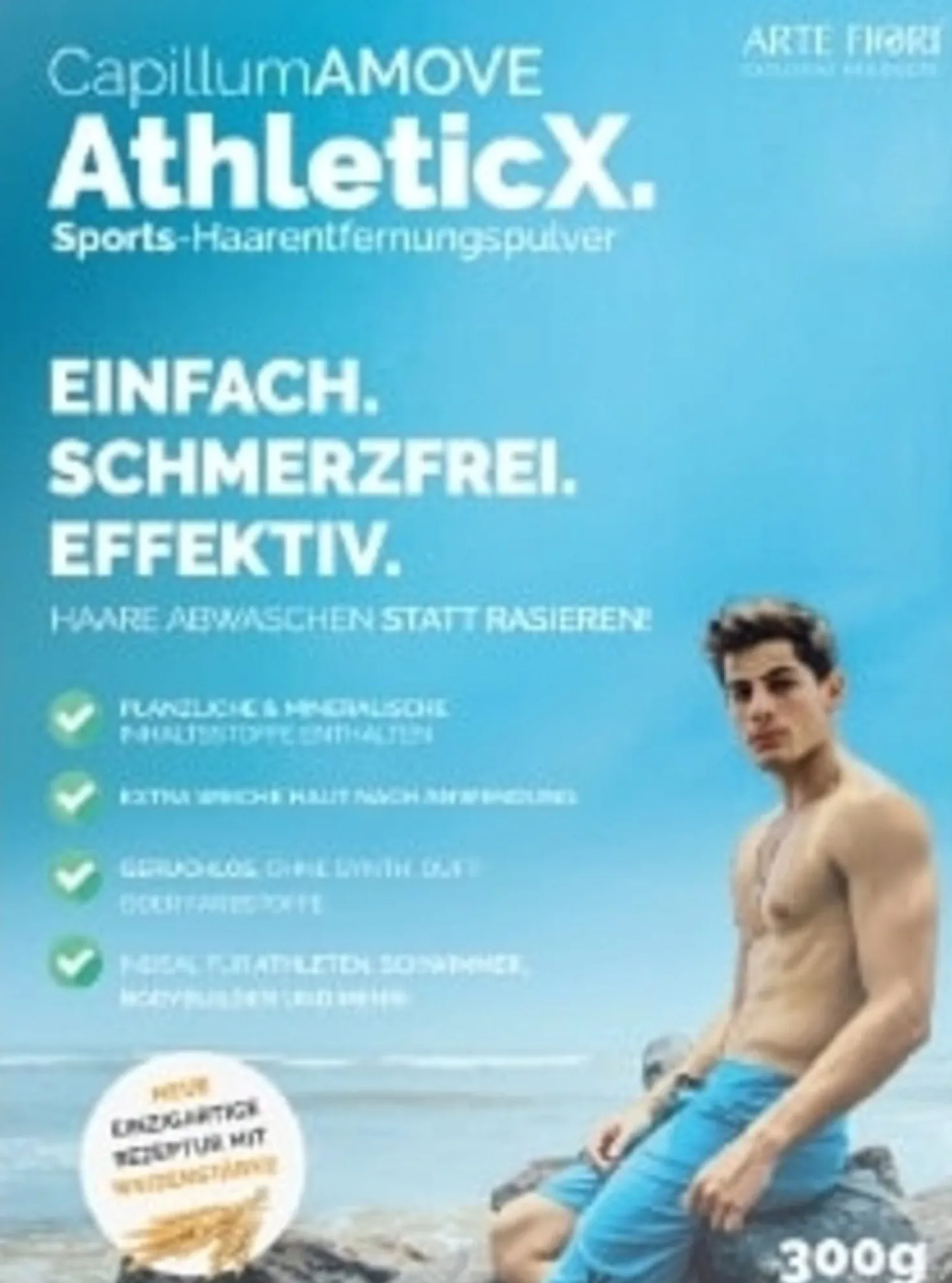 Capillum AMOVE Wheat AthleticX, 300 g