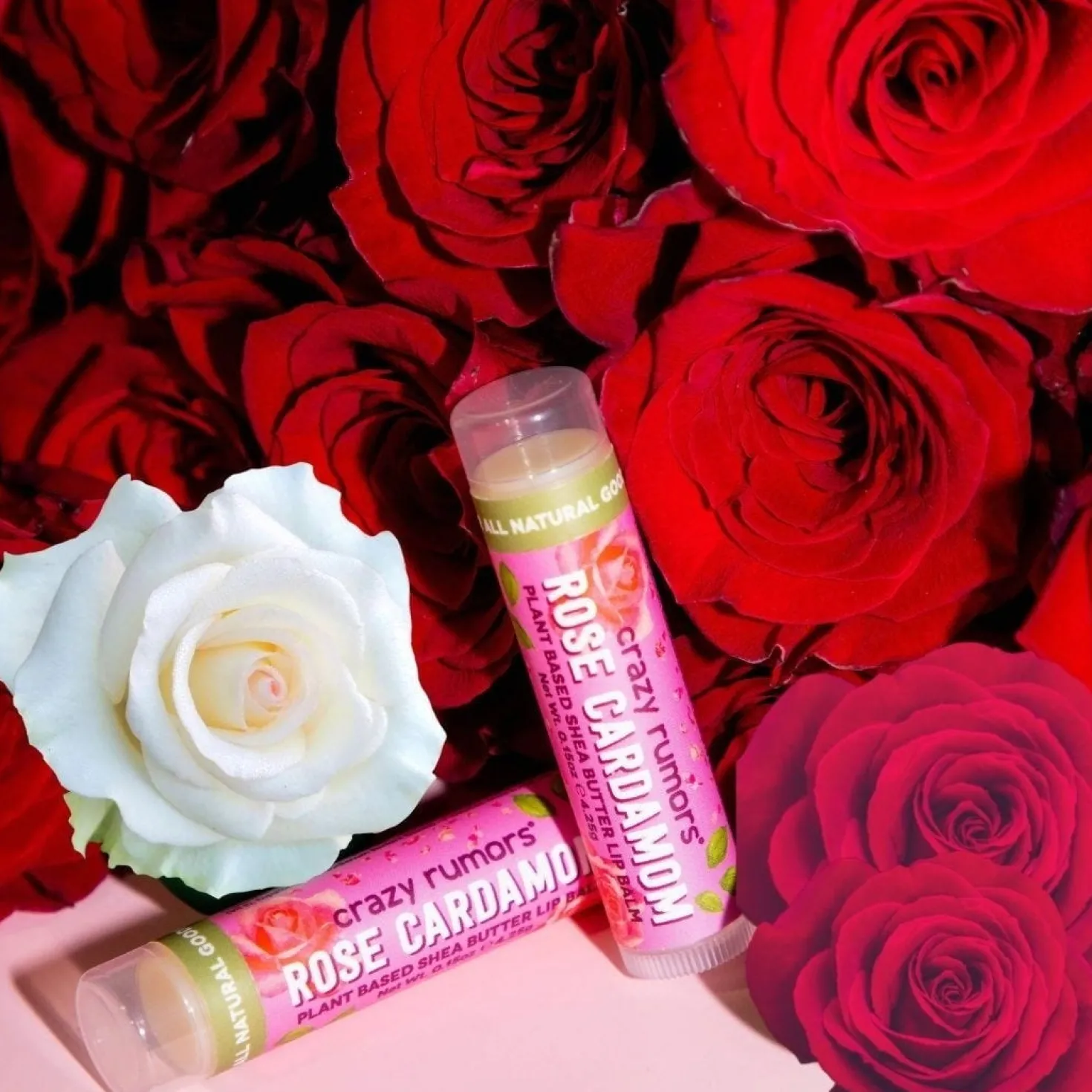 Cardamom Rose Lip Balm, 4,25 g