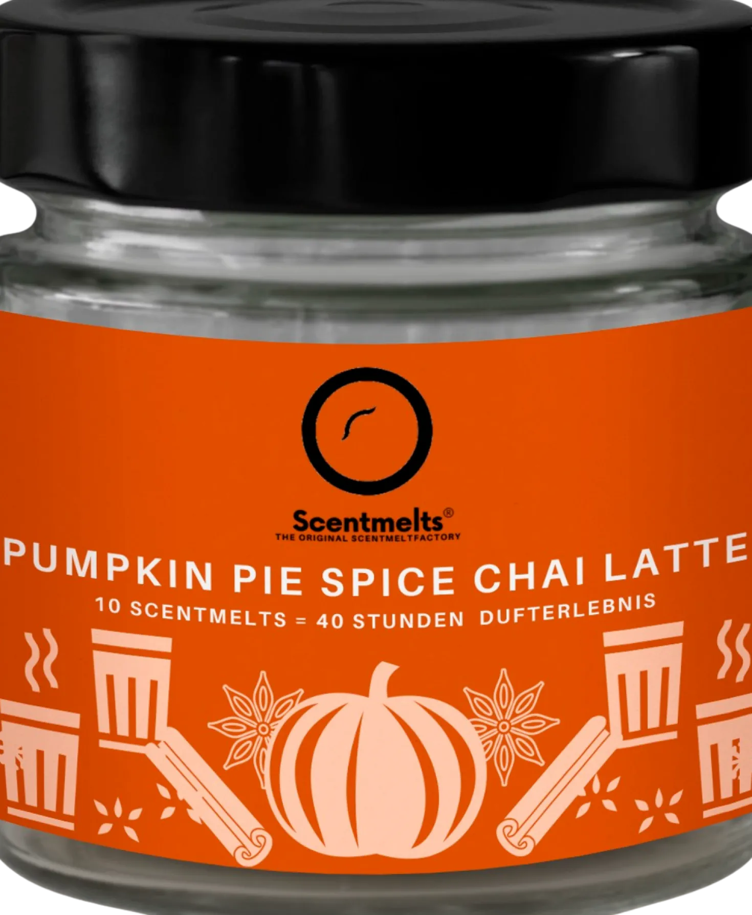 Cera Profumata da Fondere "Pumpkin Pie Spice Chai Latte", 10 pezzi