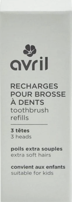 Children's Toothbrush Heads Soft Bristles