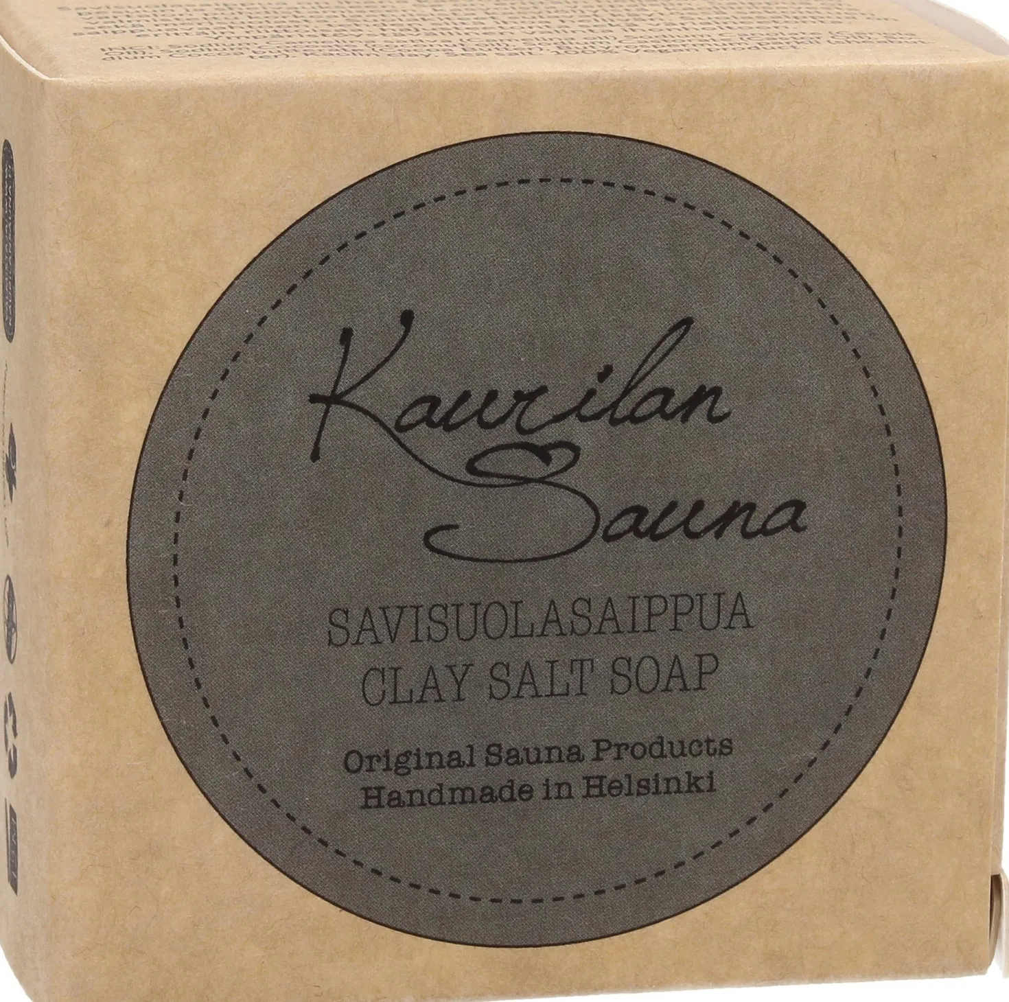 Clay Salt Soap, Confezione di carta (120 g)