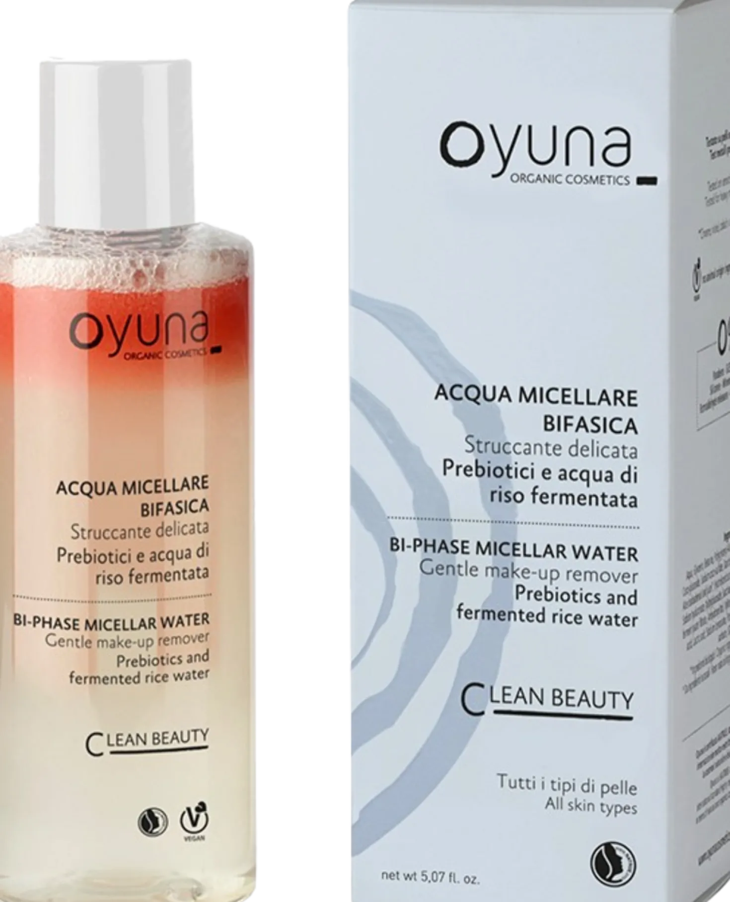 Clean Beauty Acqua Micellare Bifasica , 150 ml