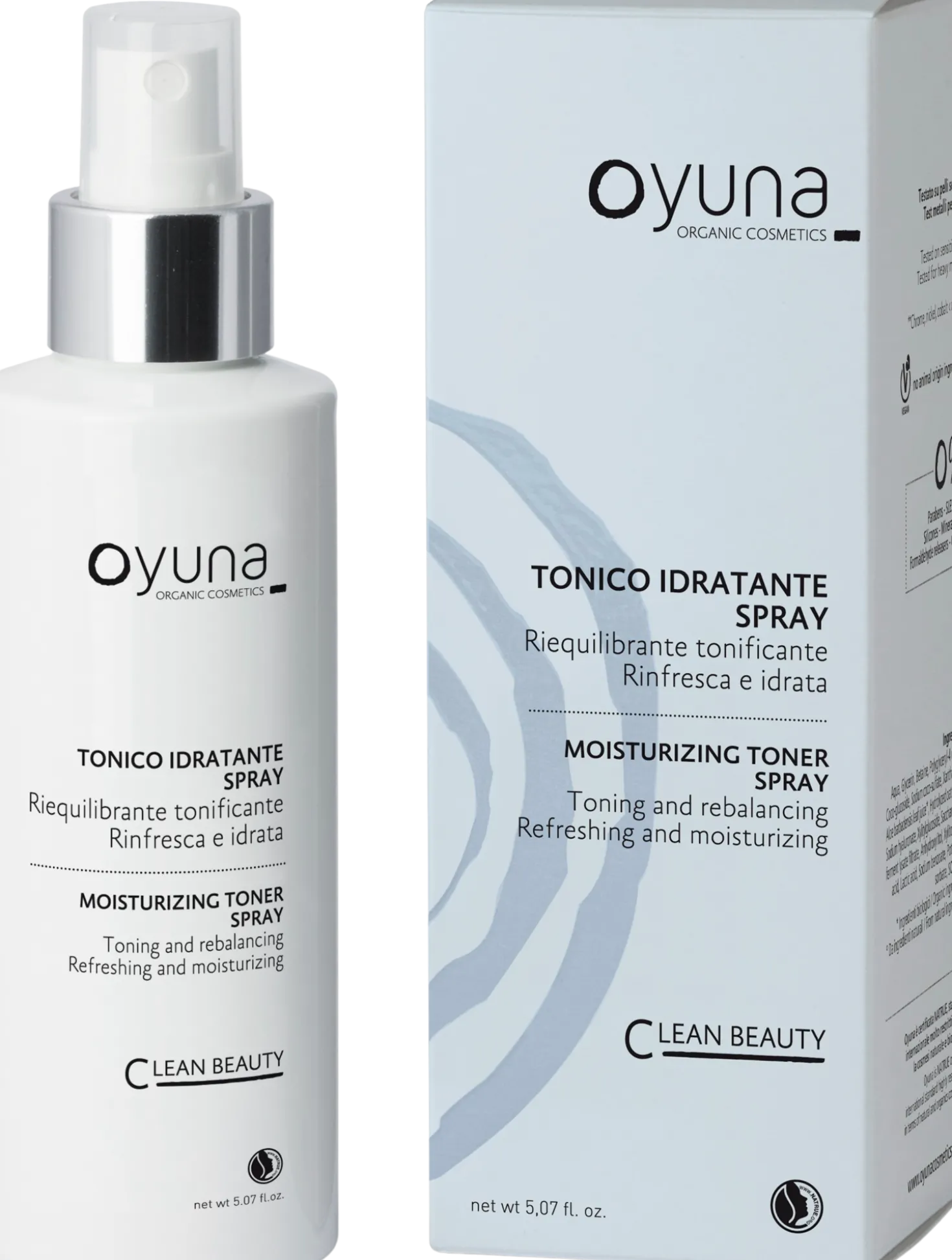 Clean Beauty Tonico Idratante Spray, 150 ml