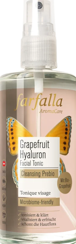 Cleansing Prebio Grapefruit Hyaluron Facial Tonic, 100 ml