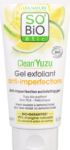 Clean'Yuzu Gel Peeling Esfoliante, 150 ml