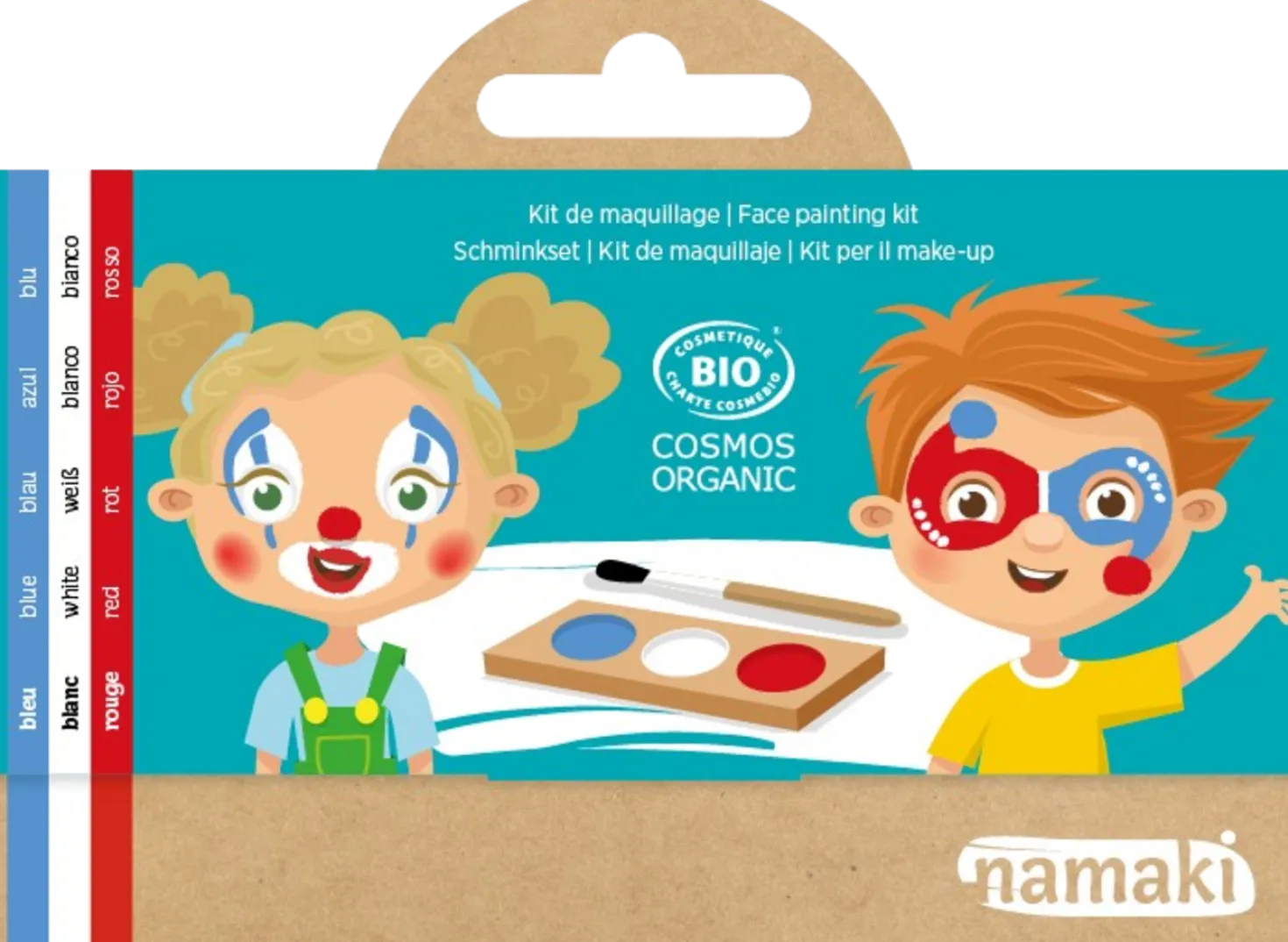 Clown & Harlequin Face Painting Kit