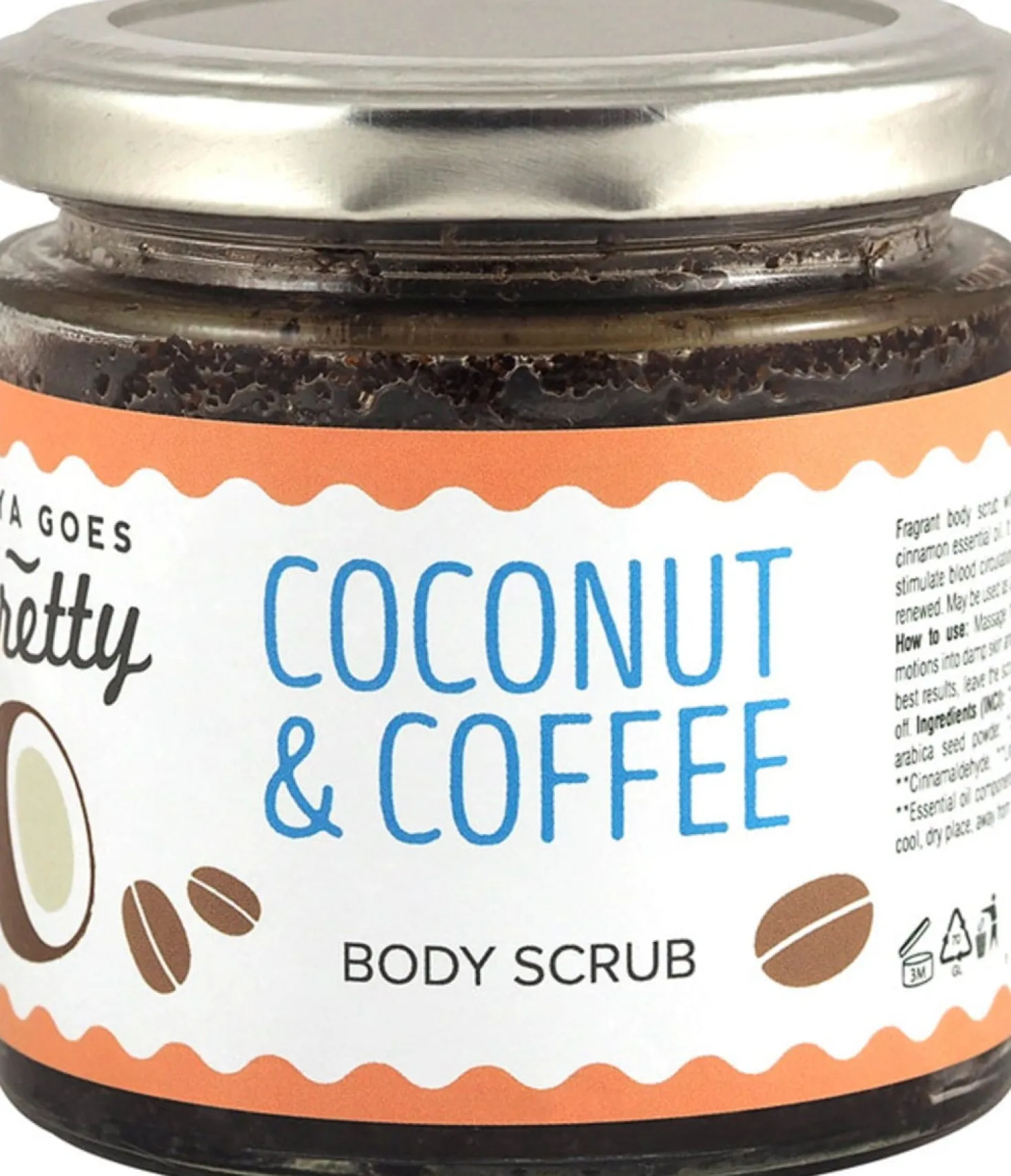 Coconut & Coffee Body Scrub, 200 g