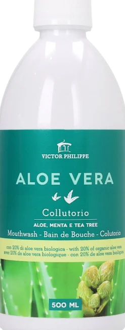Collutorio Aloe, Menta e Tea Tree, 500 ml