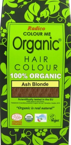 Colorante Vegetale per Capelli Ash Blonde, 100 g