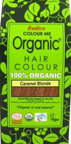 Colorante Vegetale per Capelli Caramel Blonde, 100 g
