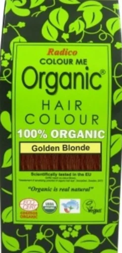 Colorante Vegetale per Capelli Golden Blonde, 100 g