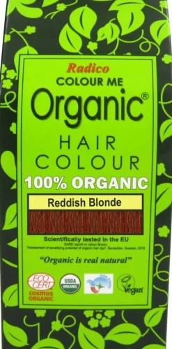 Colorante Vegetale per Capelli Reddish Blonde, 100 g