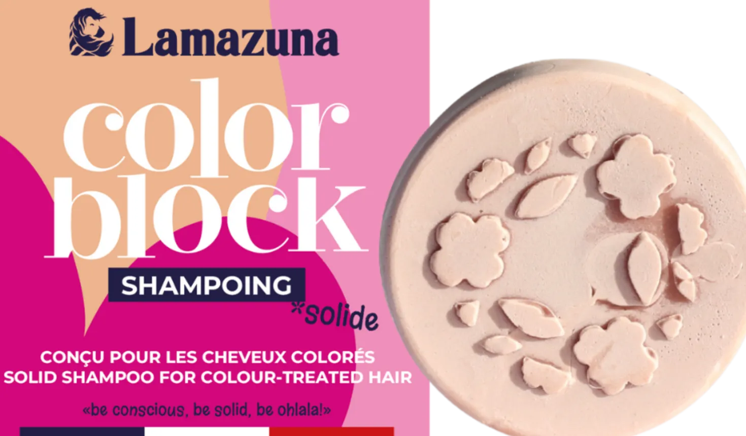color block Shampoo Solido, 70 ml