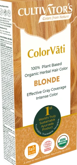 ColorVãti Organic Herbal Hair Color - 03 Blonde, 100 g