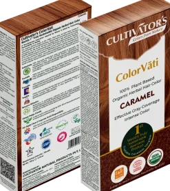 ColorVãti Organic Herbal Hair Color - 09 Caramel, 100 g