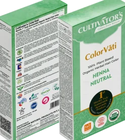 ColorVãti Organic Herbal Hair Color - Henna Neutral, 100 g