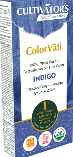 ColorVãti Organic Herbal Hair Color - Indigo, 100 g