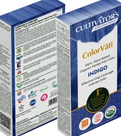 ColorVãti Organic Herbal Hair Color - Indigo, 100 g