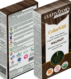 ColorVãti Organic Herbal Hair Color - 14 Walnut, 100 g