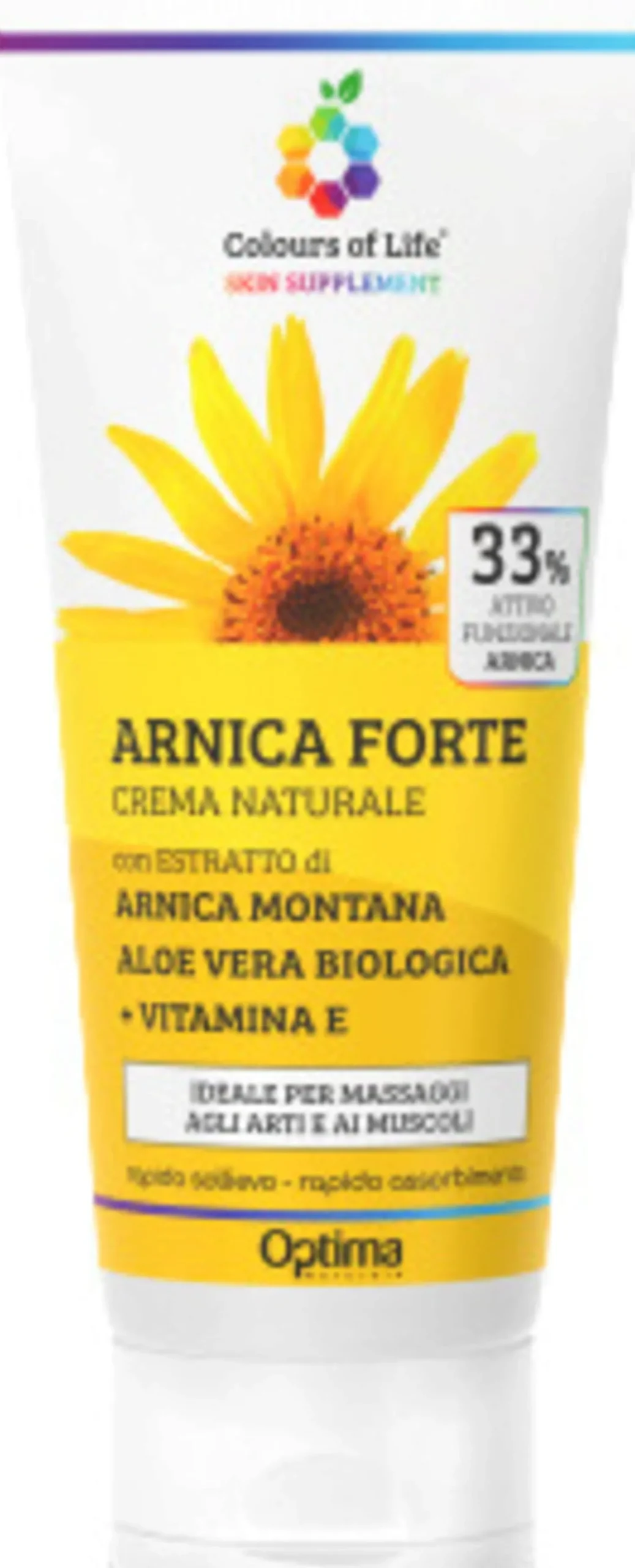 Colours of Life Crema Eudermica Arnica Forte, 100 ml