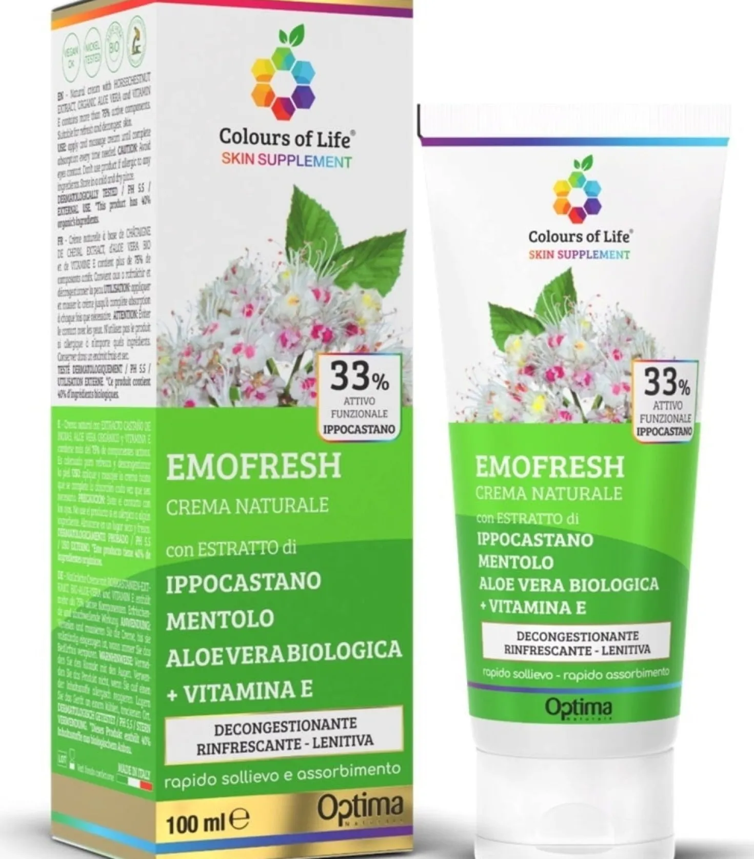 Colours of Life Crema Eudermica Emofresh, 100 ml