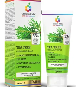 Colours of Life Crema Eudermica Tea Tree, 100 ml