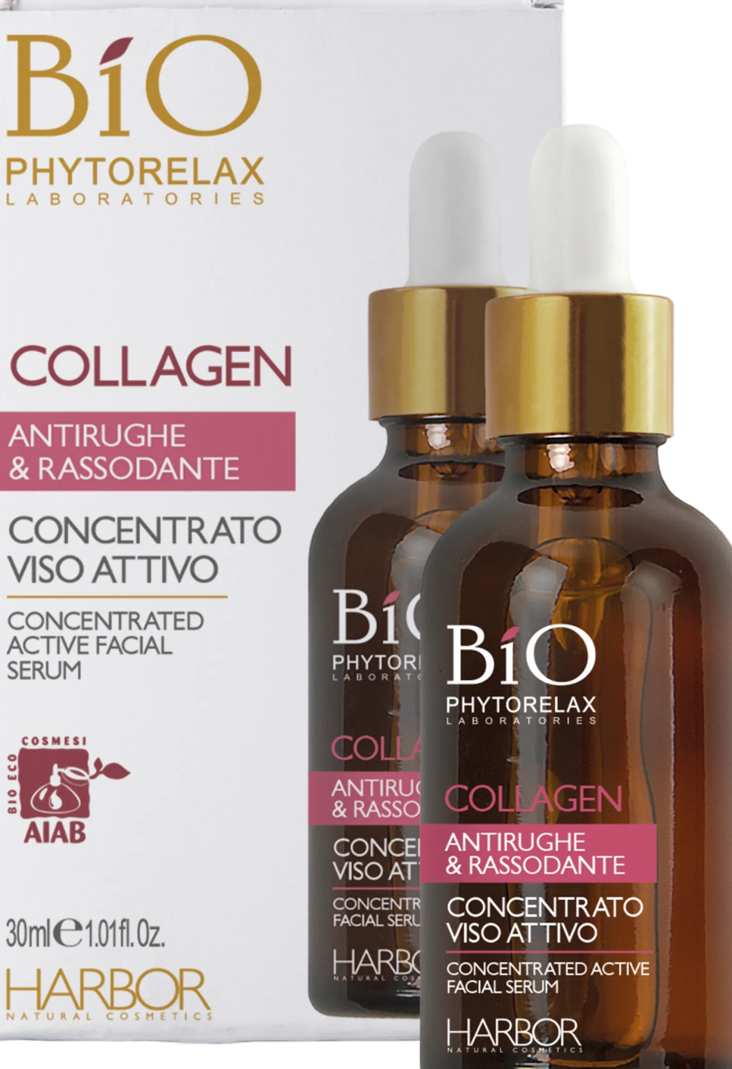 Concentrato Viso Attivo Antirughe e Rassodante - Collagen, 30 ml