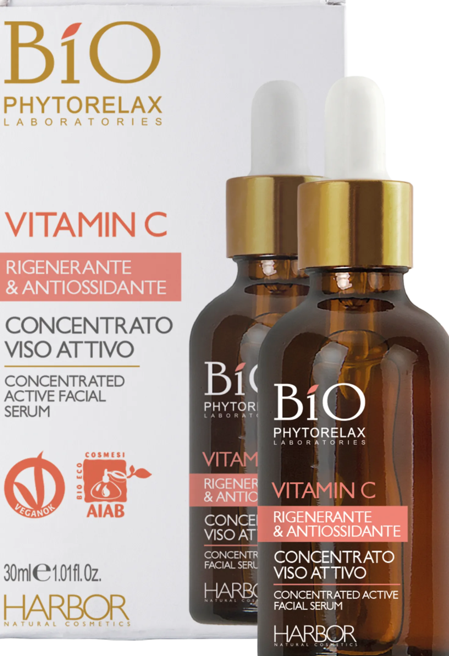 Concentrato Viso Attivo Rigenerante e Antiossidante - Vitamin C, 30 ml