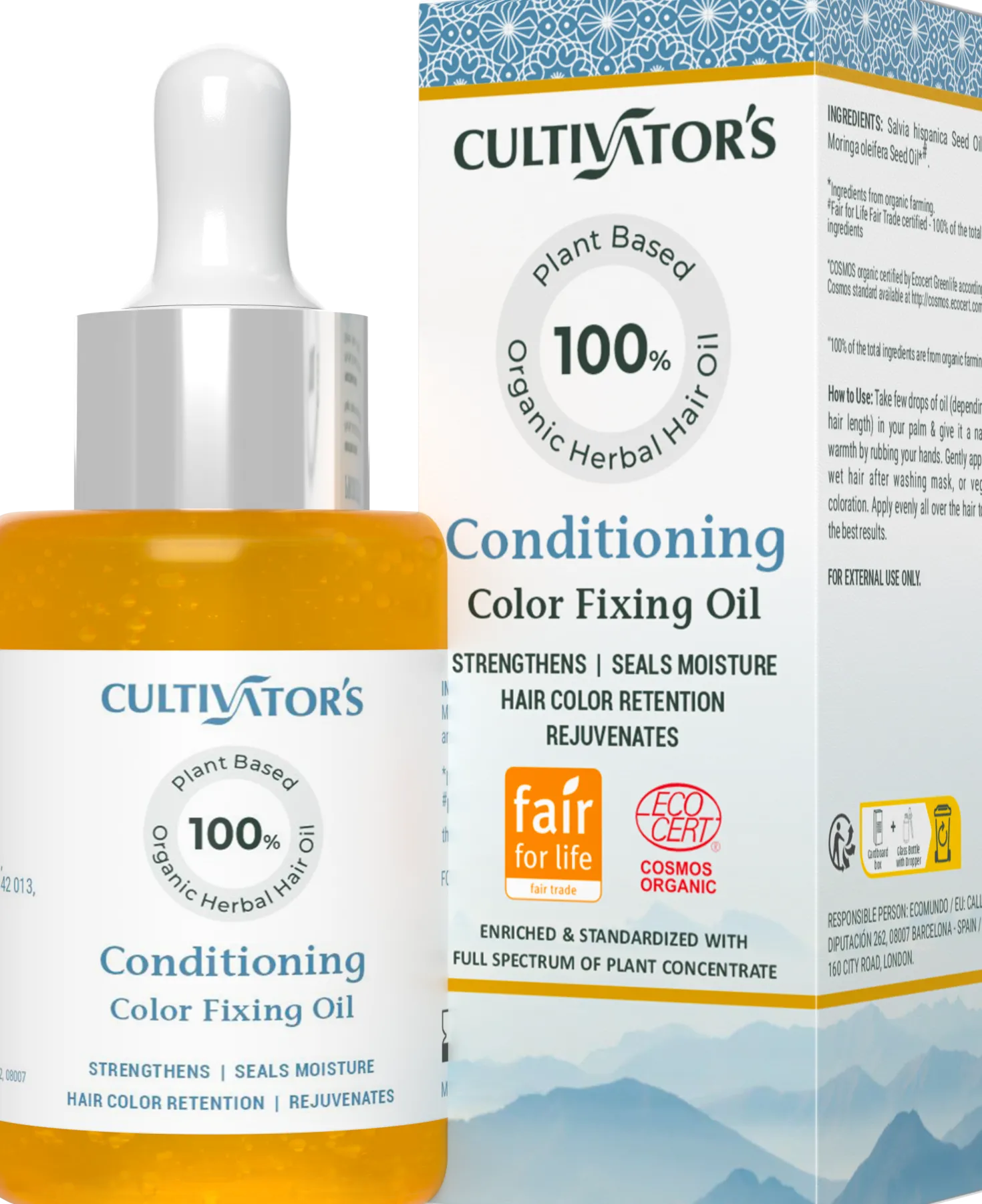 Conditioning Color Fixing Oil, 30 ml