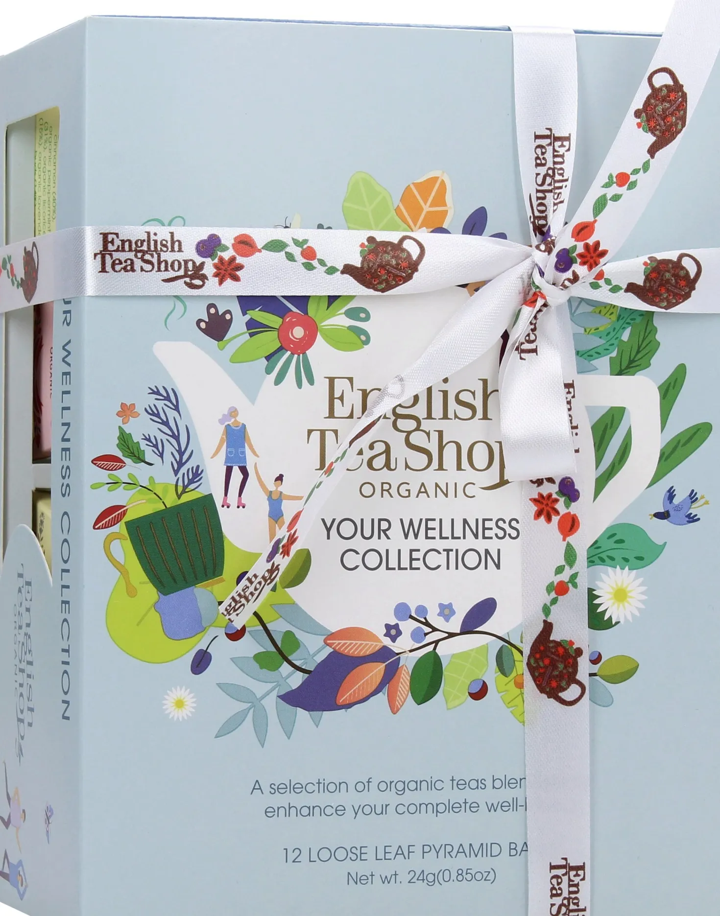 Confezione Regalo Bio - Wellness, 12 bustine piramidali (24 g) (288 g)