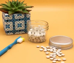 Contenitore per Compresse di Dentifricio