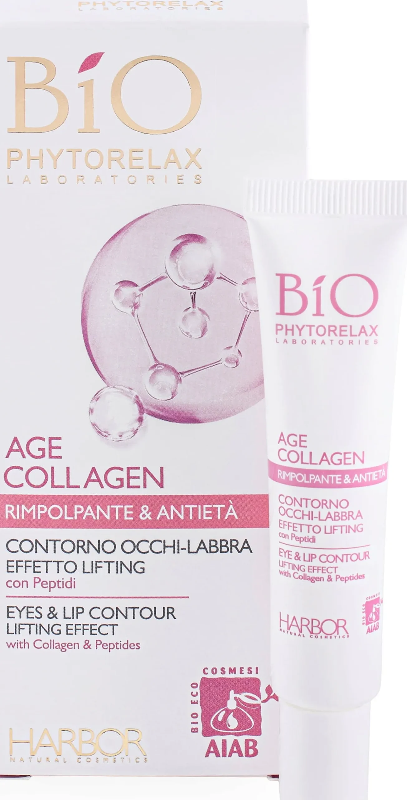 Contorno Occhi-Labbra Effetto Lifting - Age Collagen, 15 ml