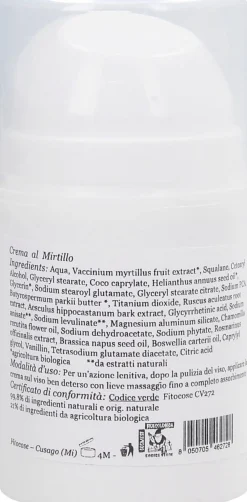 Crema al Mirtillo, 50 ml