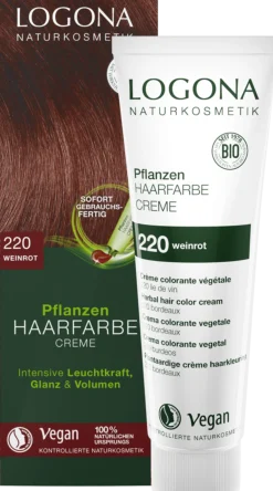 Crema Colorante Rosso Vino, 150 ml