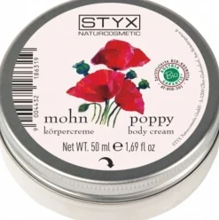 Crema Corpo ai Semi di Papavero Bio, 50 ml