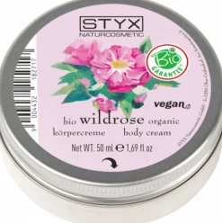 Crema Corpo alla Rosa Damascena Bio, 50 ml