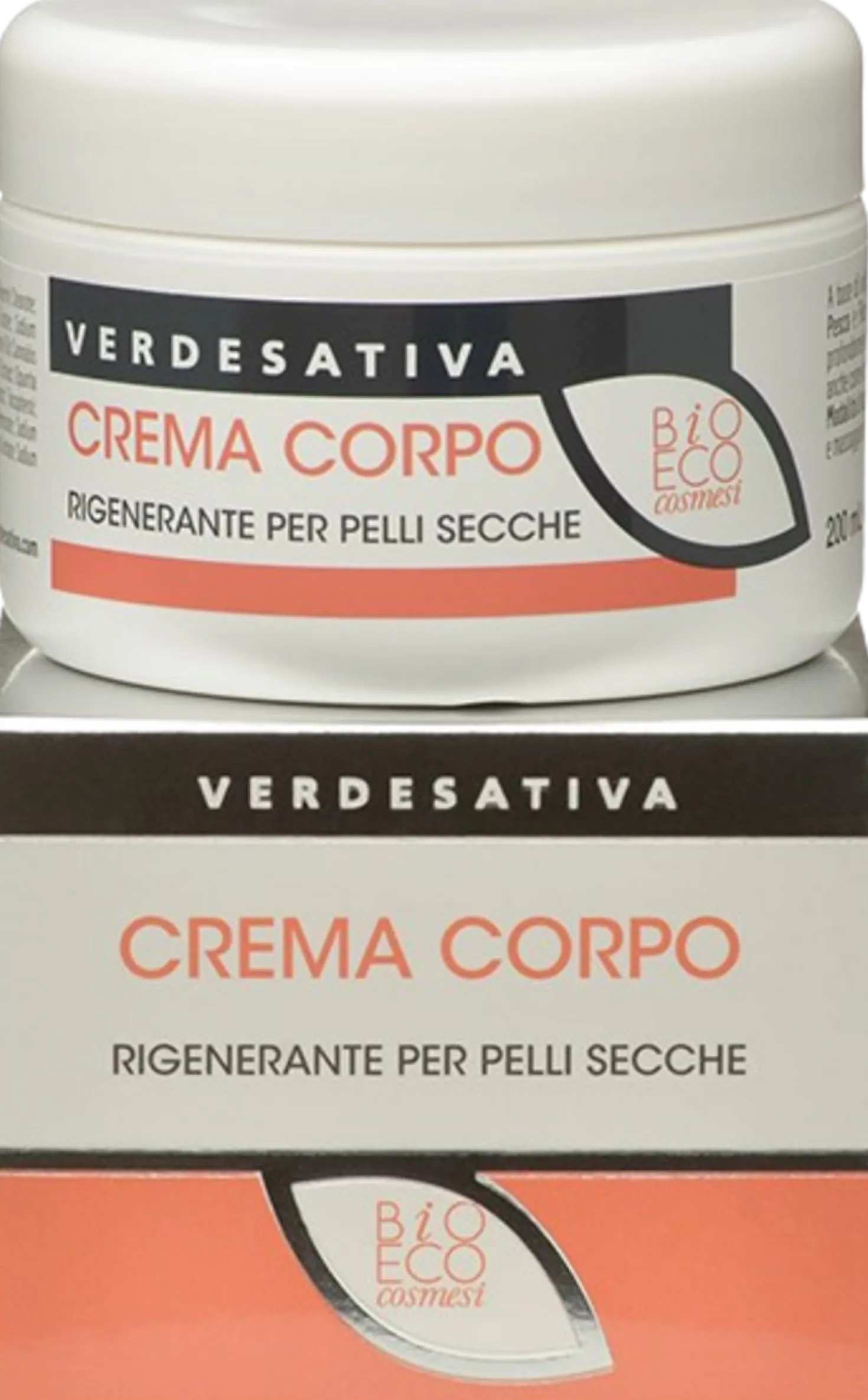 Crema Corpo Rigenerante per Pelli Secche, 200 ml