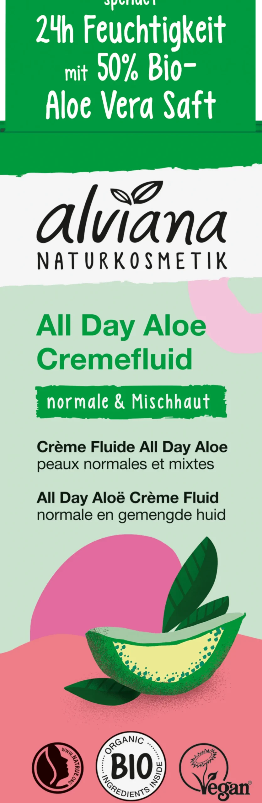 Crema Fluida All Day Aloe, 50 ml