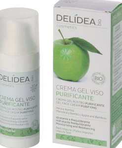 Crema Gel Viso Mela & Bambù Bio, 50 ml
