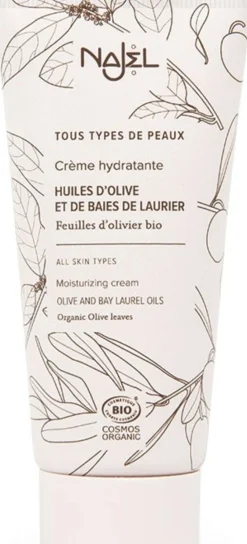 Crema Idratante alle Foglie di Ulivo Bio, 50 ml