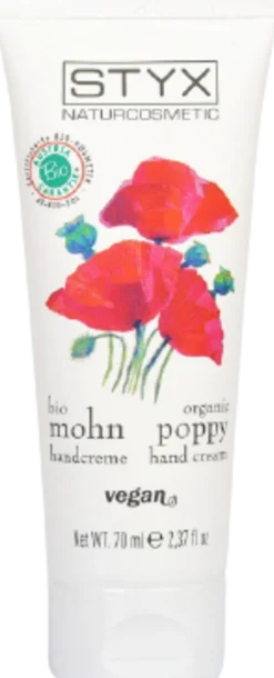 Crema Mani ai Semi di Papavero Bio, 70 ml