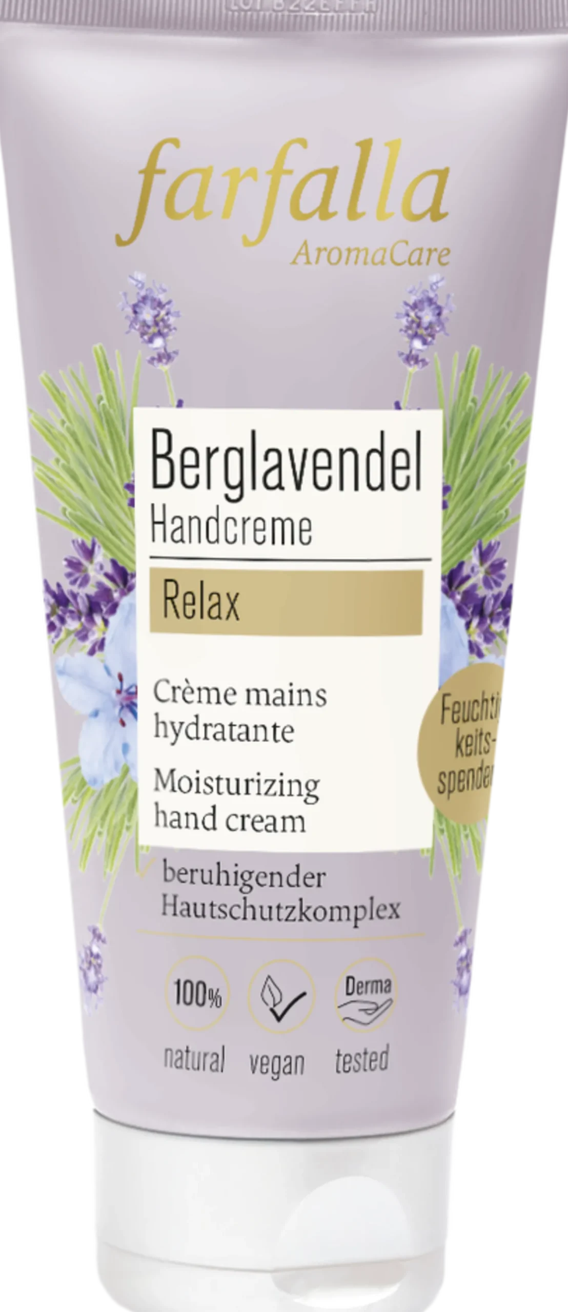 Crema Mani Rilassante alla Lavanda di Montagna, 50 ml