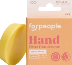 Crema Mani Solida al Bergamotto, Ricarica (30 g)