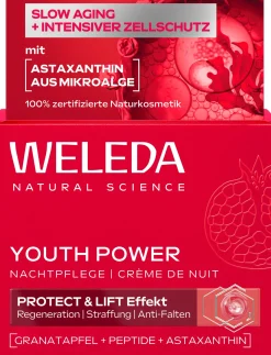 Crema Notte Rassodante al Melograno e Peptidi di Maca, 40 ml